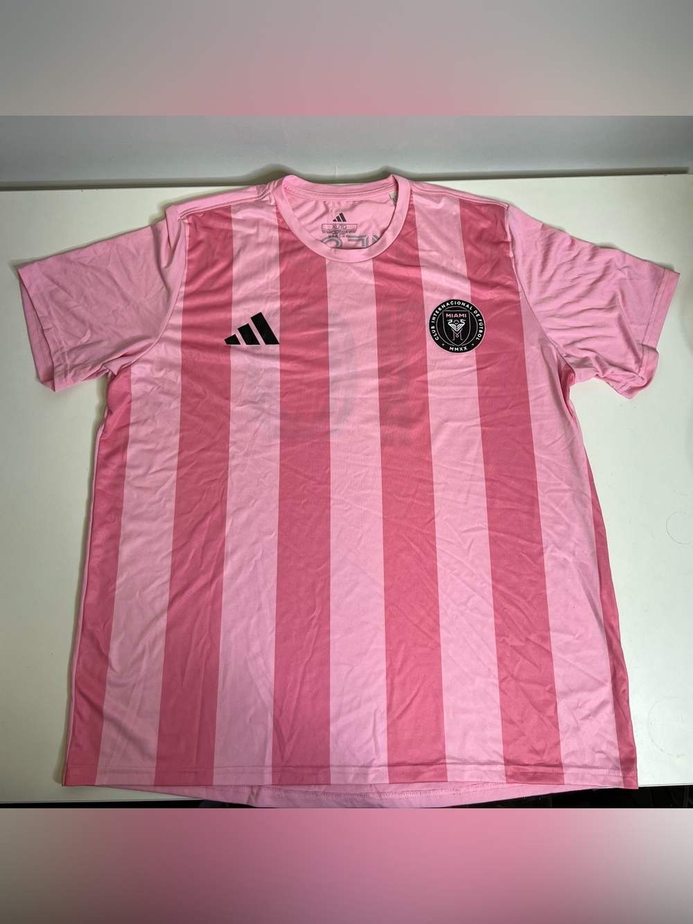 adidas Inter Miami CF Lionel Messi #10 Pink Men’s XL MLS Soccer Jersey